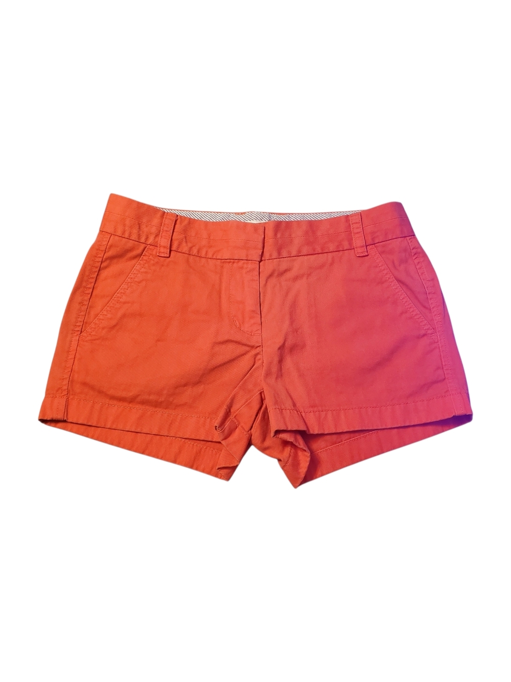 J. Crew‎ Chino Broken In Shorts Cotton Women Size 2 Waist 30